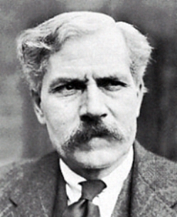 Ramsay MacDonald, looking a little puzzled. Perhaps he's asking himself why he joined the Geological Society...
