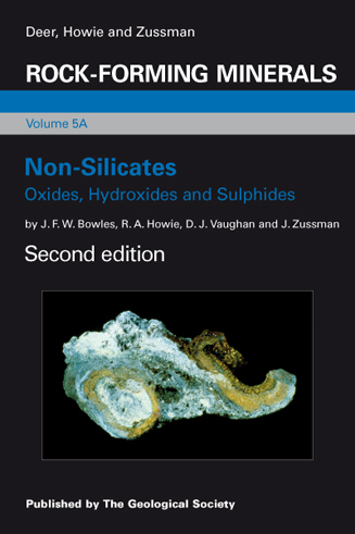 Non-Silicates: Oxides, Hydroxides and Sulphides - RFM Volume 5A