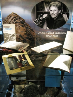 Display by Prof. Dick Moody, Lower Library