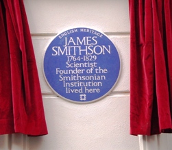 The plaque unveiled