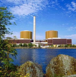 Loviisa nuclear power plant – home to Finland's nuclear repository. Photo courtesy www.fortum.com