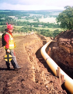 Pipeline construction in England
