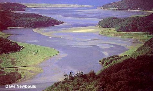 Mawddach estuary, North Wales