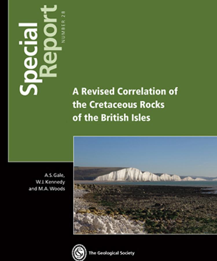 Front cover of A Revised Correlation of the Cretaceous Rocks of the British Isles