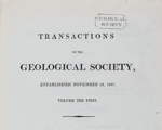 Title page of the first volume of the Transactions, 1811