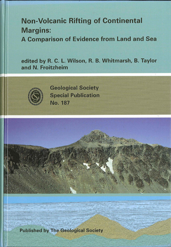 Cover Image Non-volcanic Rifting of Continental Margins: a comparison of evidence from land and sea