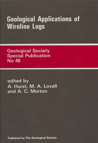 Cover Geological Applications of Wireline Logs