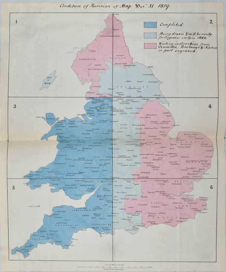 Condition of the revision of the Map, Dec 1859