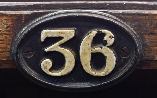 Bay number in the Upper Library