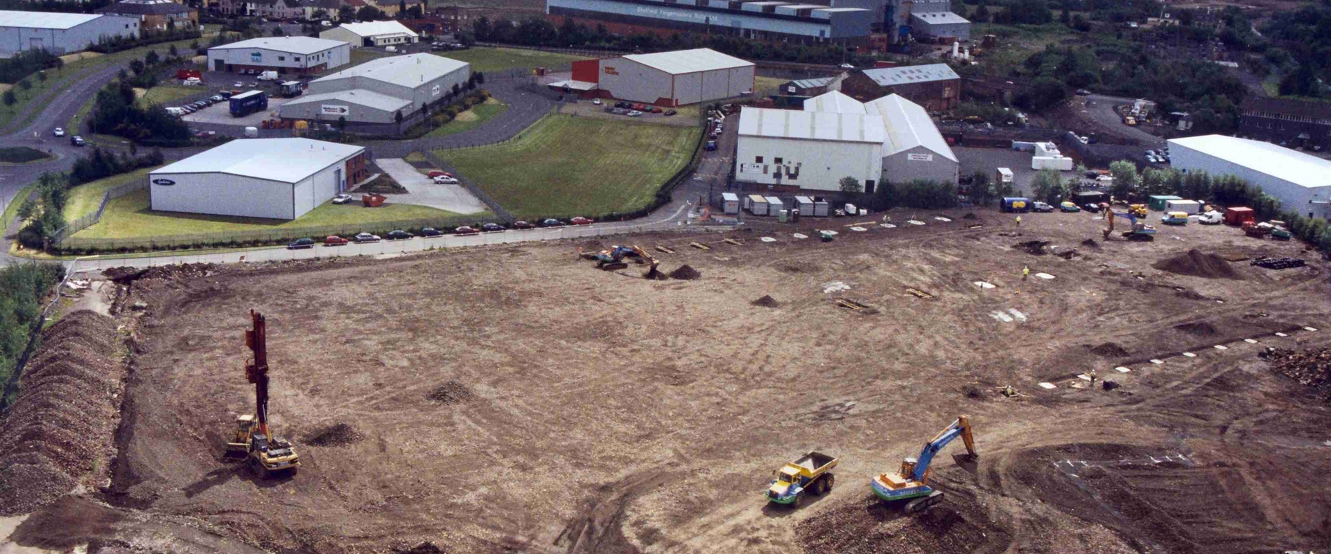 Vibro Stone Column Project Using Site Won Recycled Aggregate (From Demolition)