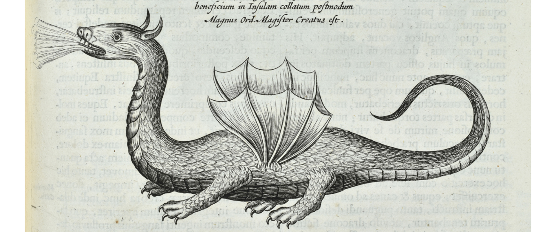 Kircher's 'Kircher Dragon Of Rhodes'