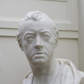 Marble bust of John Macculloch