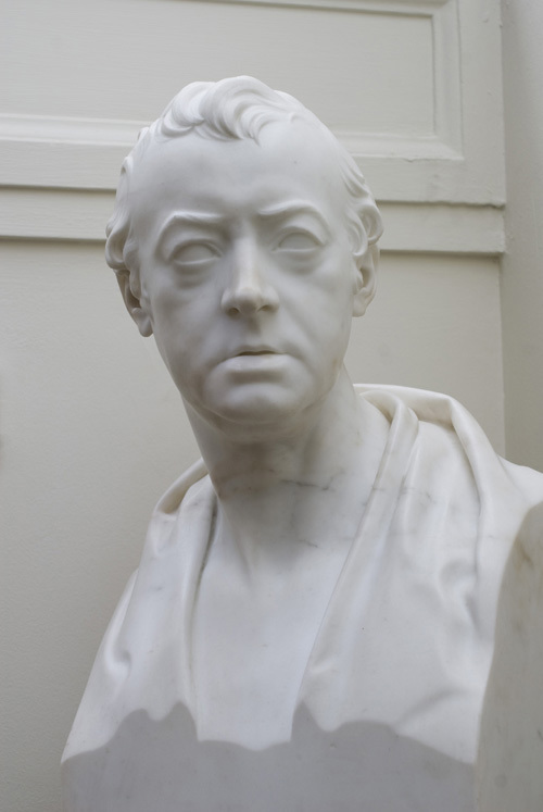 Marble bust of John Macculloch