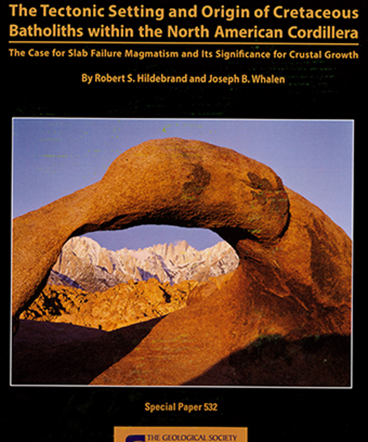Cover Tectonic Setting and Origin of Cretaceous Batholiths within the North American Cordillera: The Case for Slab Failure Magmatism and Its Significance for Crustal Growth