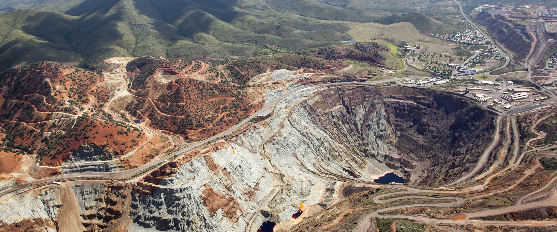 Open pit mine, Brazil