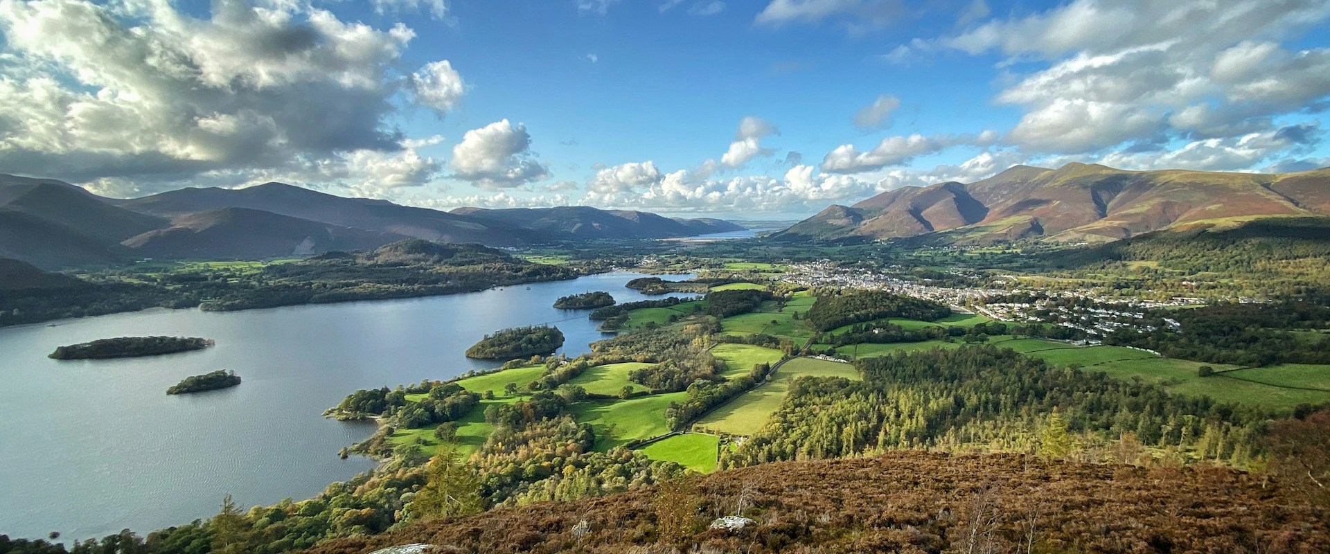 mountains and lakes
