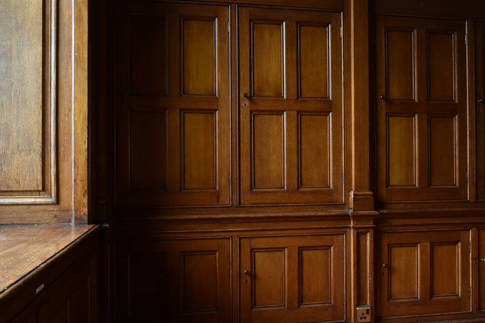 Cupboards in the Fellows Room