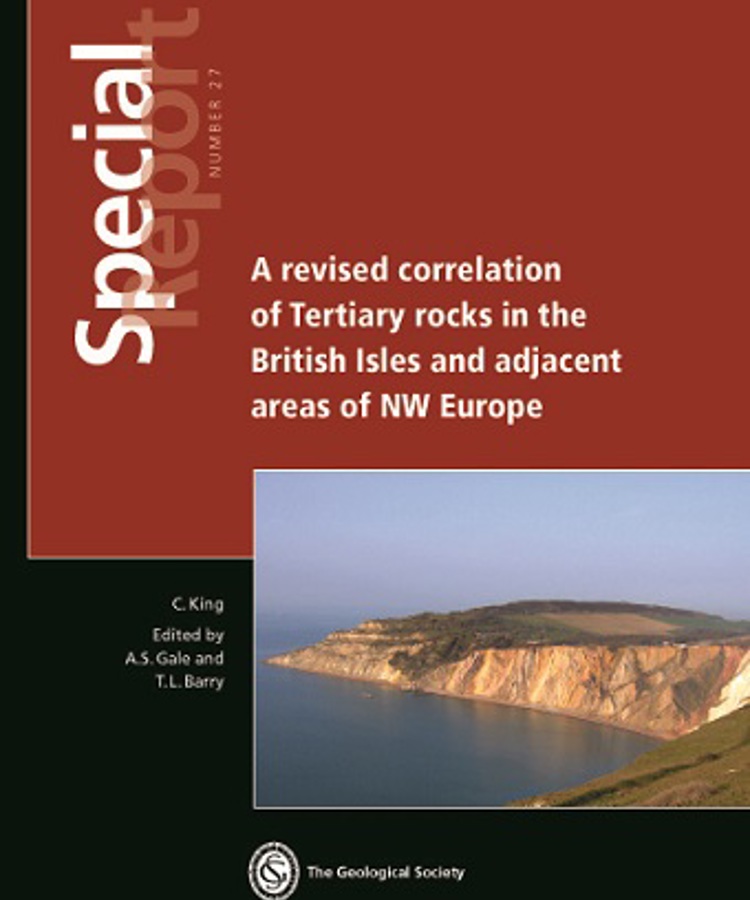 Cover image A revised correlation of Tertiary rocks in the British Isles and adjacent areas of NW Europe