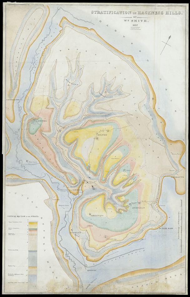 Stratification of Hackness Hills by William Smith