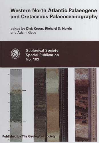 Cover Western North Atlantic Palaeogene & Cretaceous Palaeoceanography 