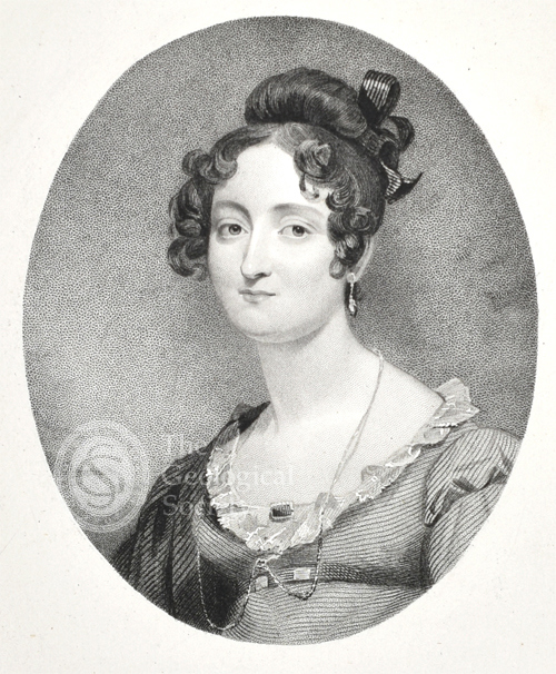 Portrait of Maria Emma Gray from 'Figures of molluscous animals, selected from various authors'