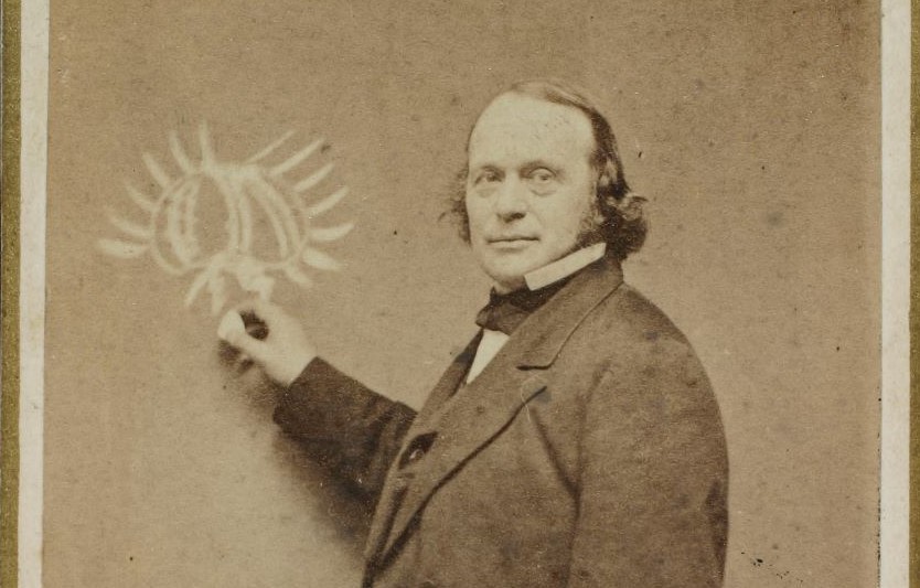 Photographic portrait of Louis Agassiz, 1860s