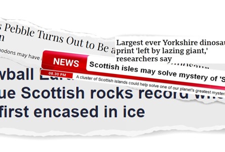 News clippings of Lyell Collection Content