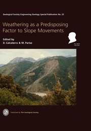 Cover Image Weathering as a Predisposing Factor to Slope Movements 
