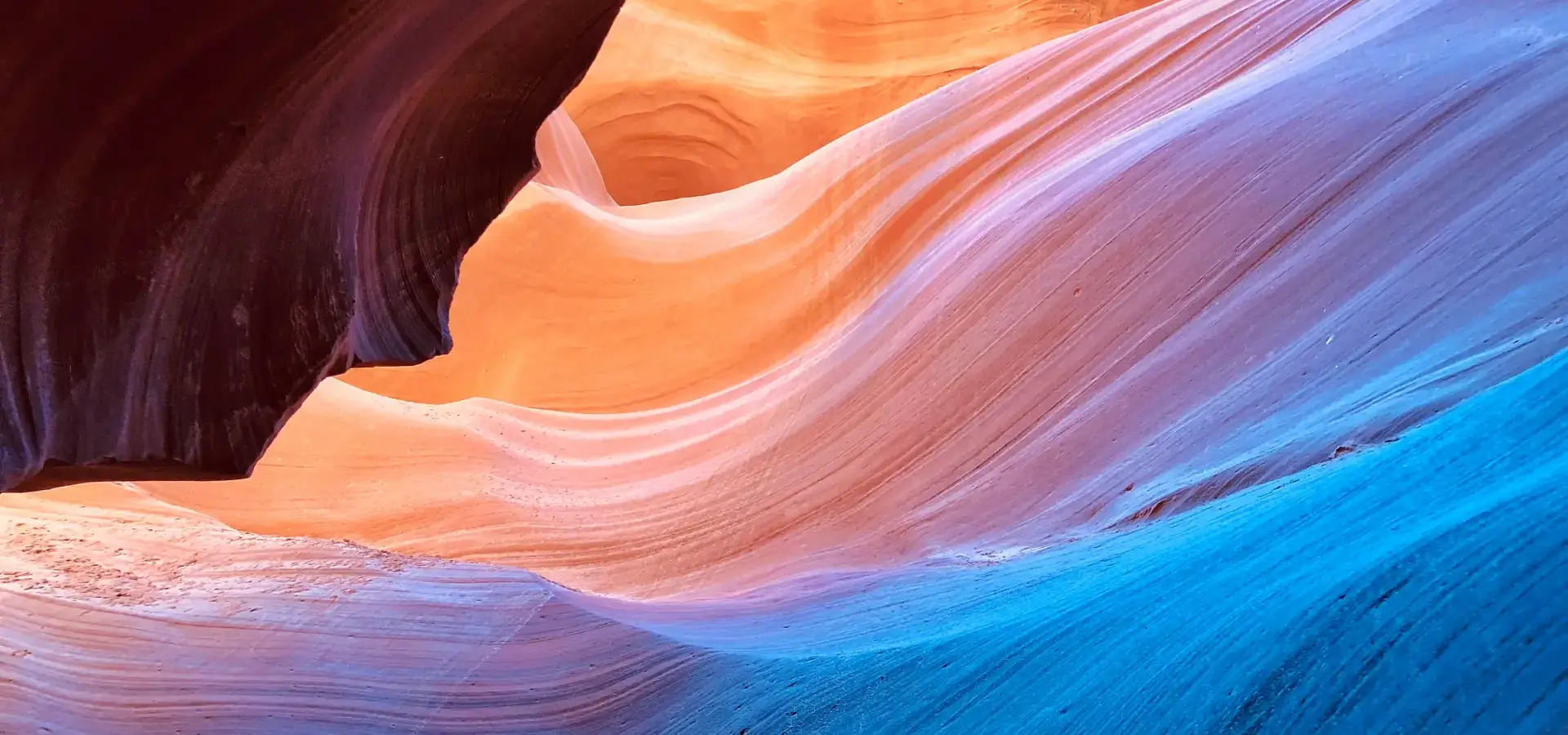 Color Array Rock Formation