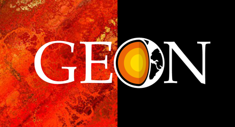 geon logo with o as a planet