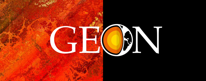 geon logo with o as a planet