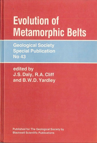 Cover Evolution of Metamorphic Belts 