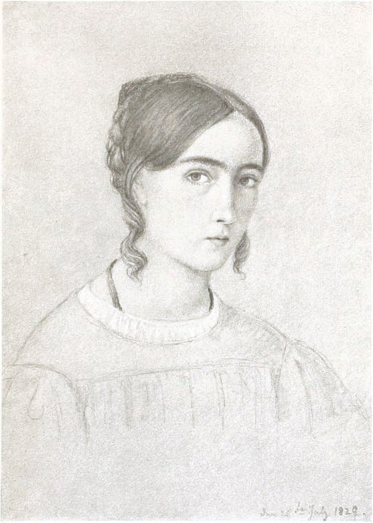 Self portrait of Cecile Braun aged 19