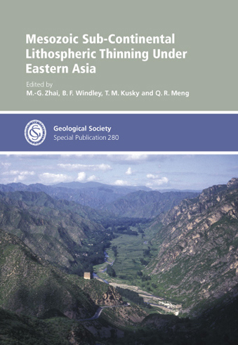 Cover Image Mesozoic Sub-Continental Lithospheric Thinning Under Eastern Asia