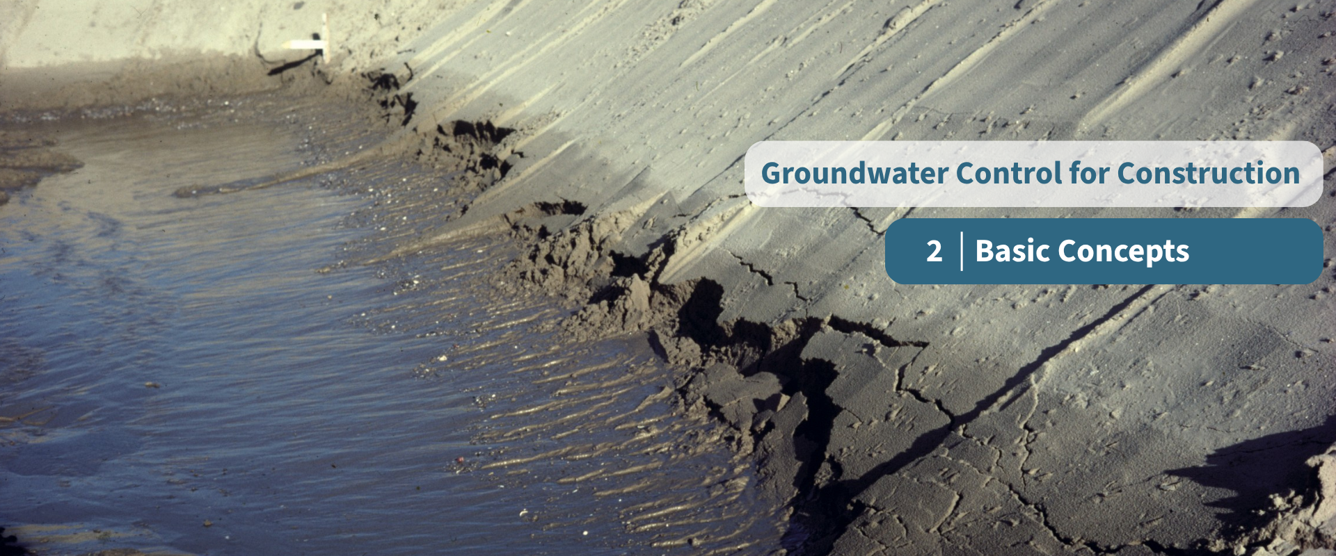 Groundwater control for construction session 2 image