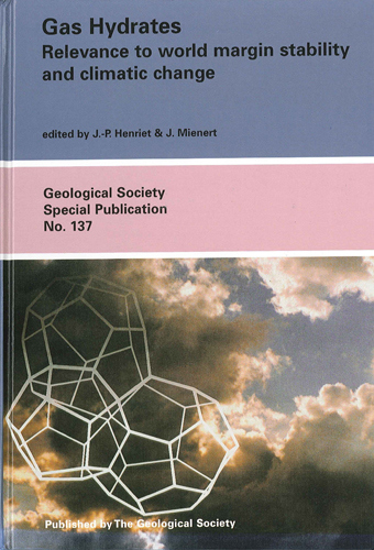 Cover Gas Hydrates Relevance to world margin stability and climatic change