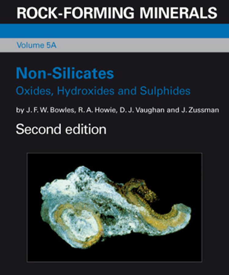 Cover Image Rock-Forming Minerals, Volume 5A: Non-Silicates: Oxides, Hydroxides and Sulphides