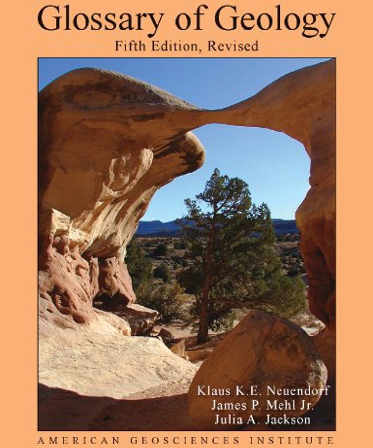 Cover - Glossary of Geology, 5th Edition, revised 