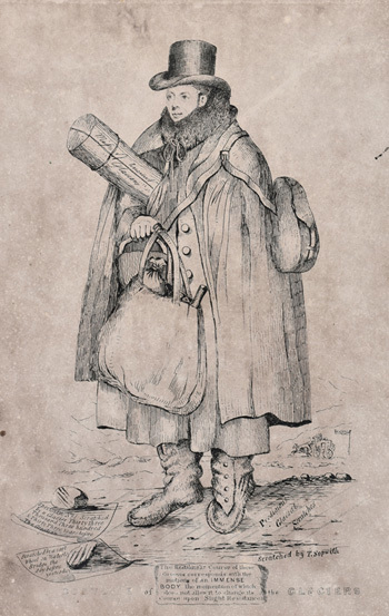 Caricature of William Buckland by Thomas Sopwith