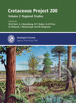 Cover - Special Publication 545 Cretaceous Project 200, Volume 2: Regional Studies (SP545)