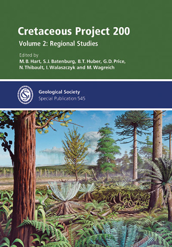Cover - Special Publication 545 Cretaceous Project 200, Volume 2: Regional Studies (SP545)