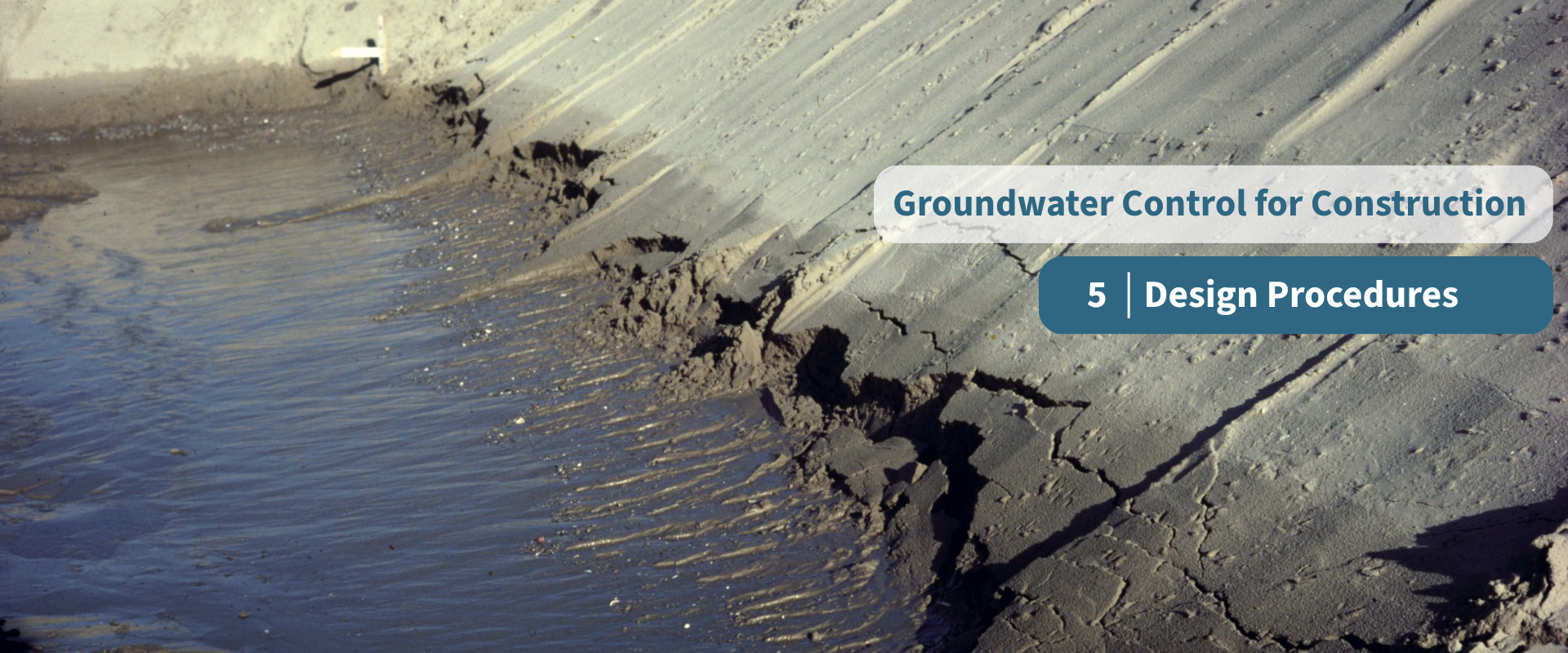 Groundwater control for construction session 5 image