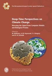 book cover - Deep-time perspectives on climate change