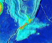 topography of New Zealand