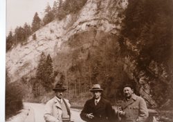 Holmes in Jura Mountains